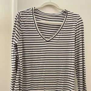 Stretchy striped top